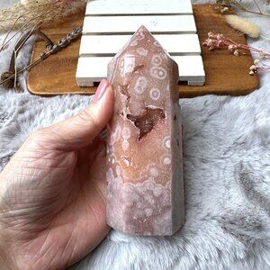 Gorgeous Pink Amethyst Tower